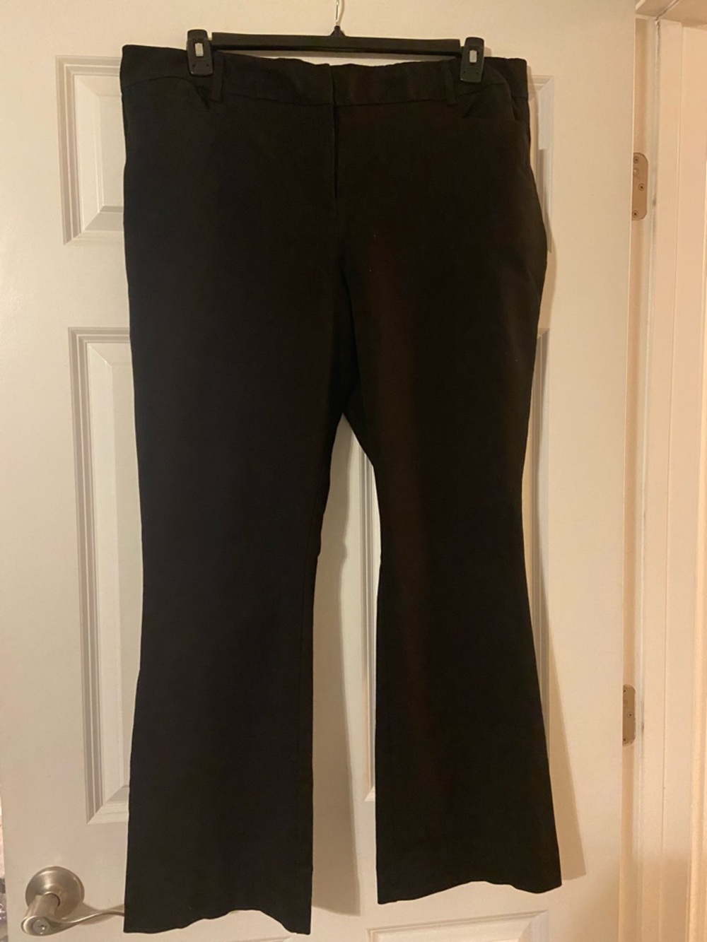 New York & Company Black Straight-Leg Dress Pants